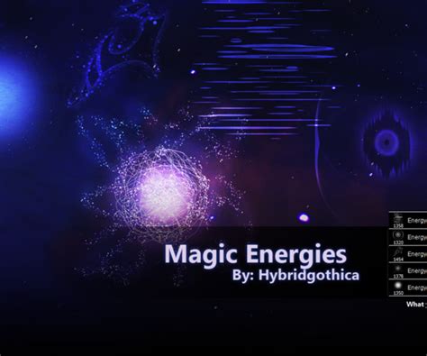 Mighty magical energies
